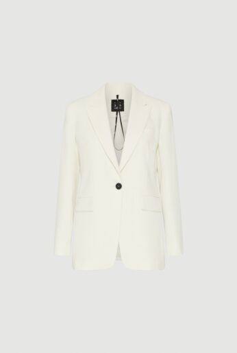 Satin Crepe Blazer