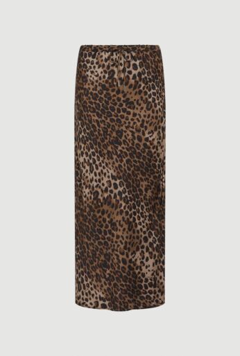 Printed Twill Skirt
