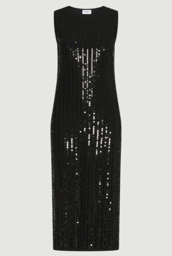 Bouclé Knit Column Dress