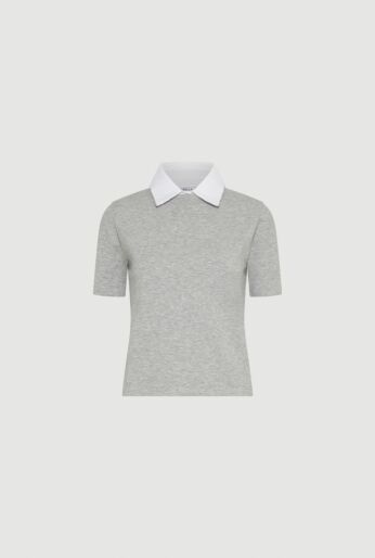 Compact Knit Viscose Tee