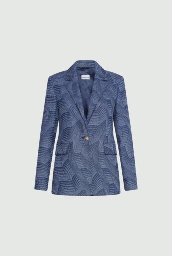 Jacquard Lurex Blazer
