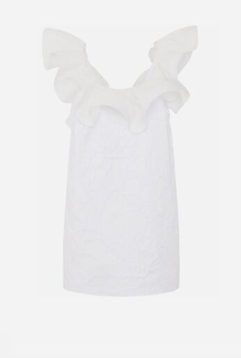 Ruffled Mini Dress