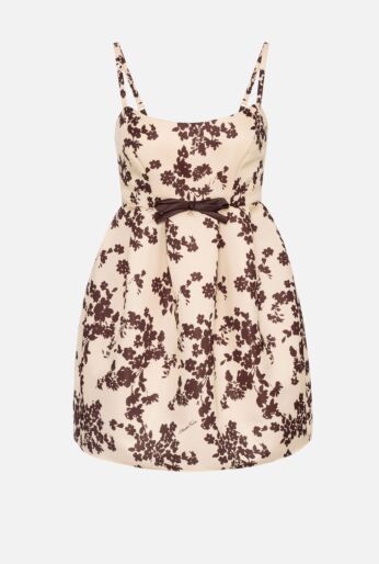 Floral Print Mini Dress