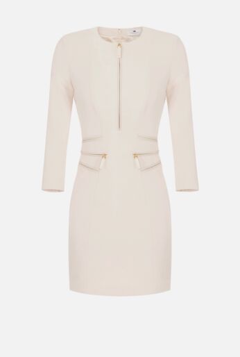 Zipped Bodycon Dress