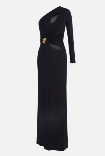 One-Shoulder Cut-Out Gown