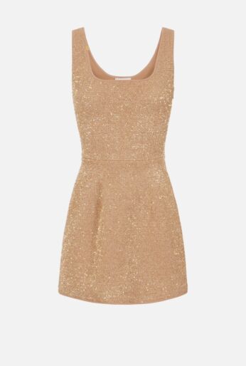 Knit Sleeveless Mini Dress
