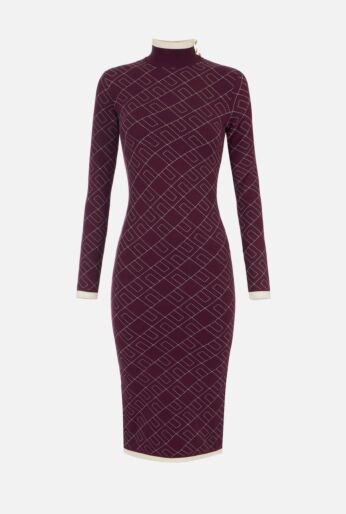 Monogram Knit Dress