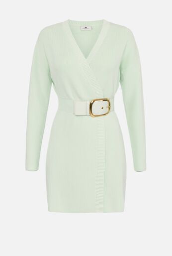 Belted Wrap Dress