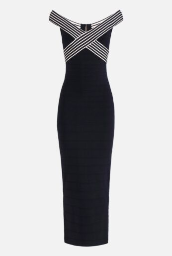 Cross-Strap Knit Dress