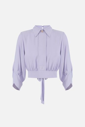 Georgette Cropped Shirt