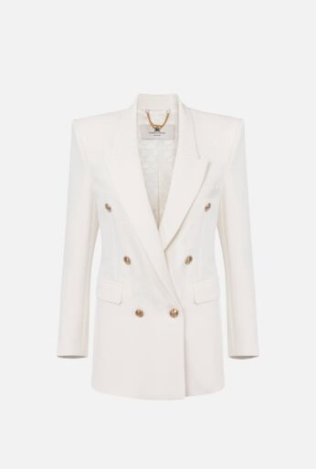 Tailored Double-Breasted Blazer
