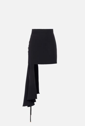 Asymmetrical Draped Skirt