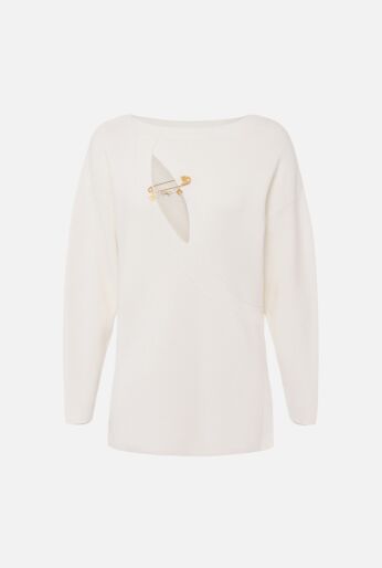 Asymmetrical Knit Sweater