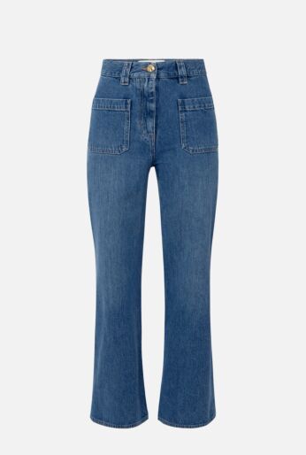 Cropped  Denim Jeans