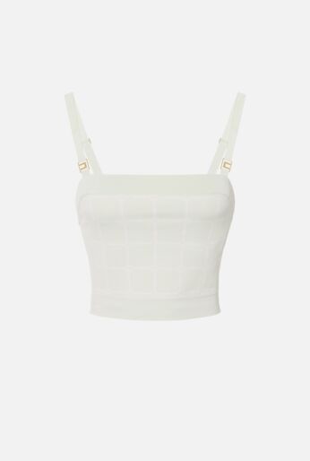 Logo Jacquard Top