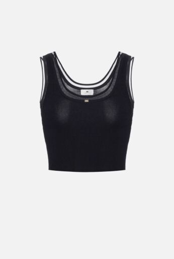 Ribbed Crop Tank
