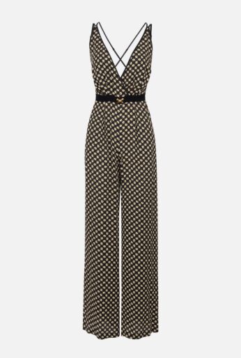 Geometric Print Jumpsuit